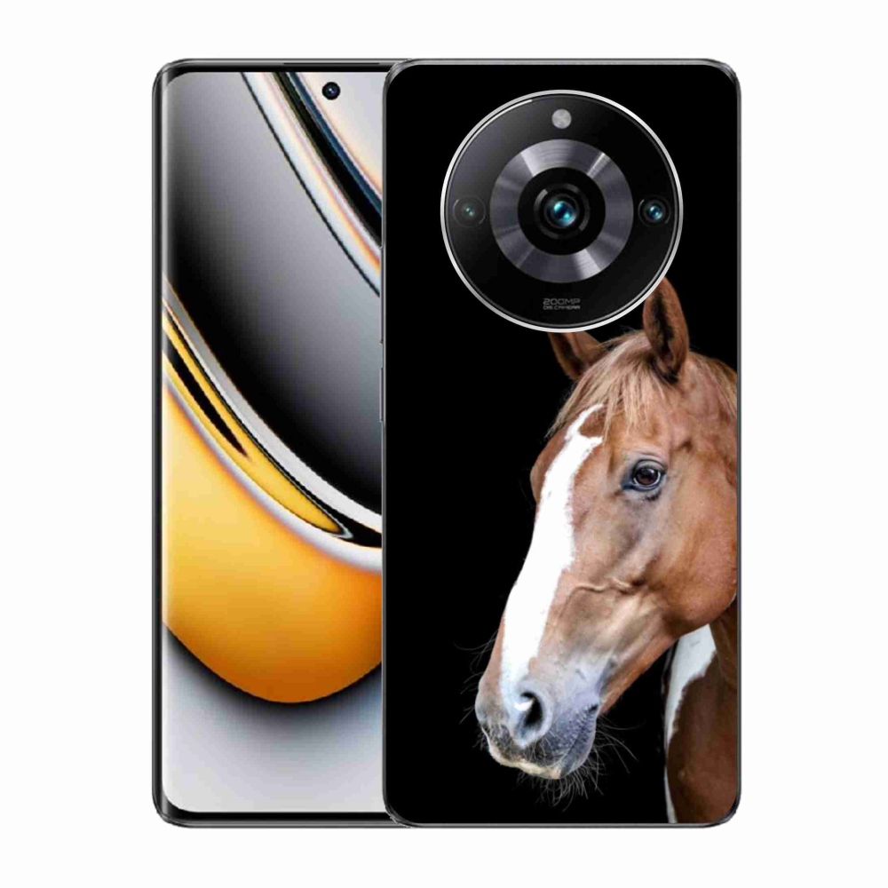 mmCase géltok a Realme 11 Pro 5G/11 Pro+ 5G készülékekhez – barna ló 3