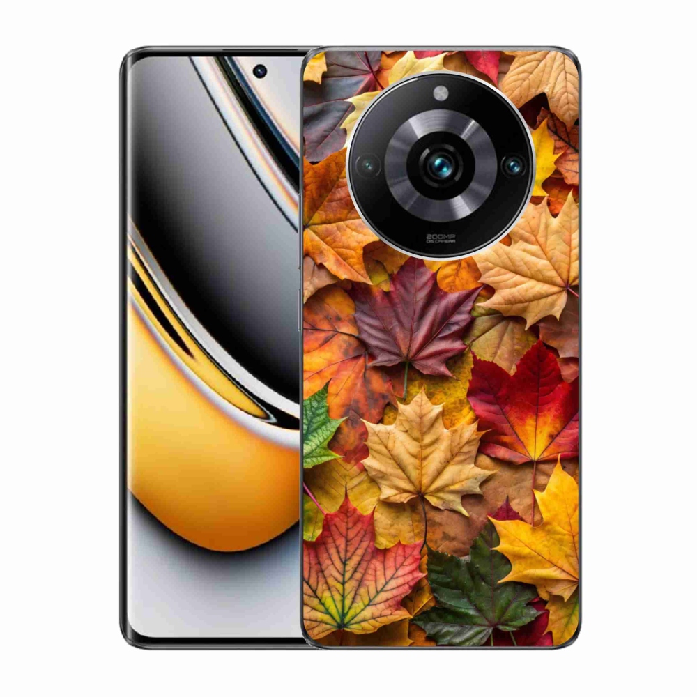 mmCase géltok a Realme 11 Pro 5G/11 Pro+ 5G készülékekhez – juharlevelek 2