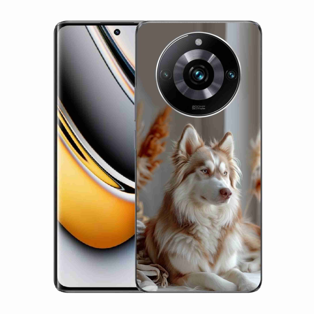 mmCase géltok a Realme 11 Pro 5G/11 Pro+ 5G készülékekhez – nyugodt szibériai husky
