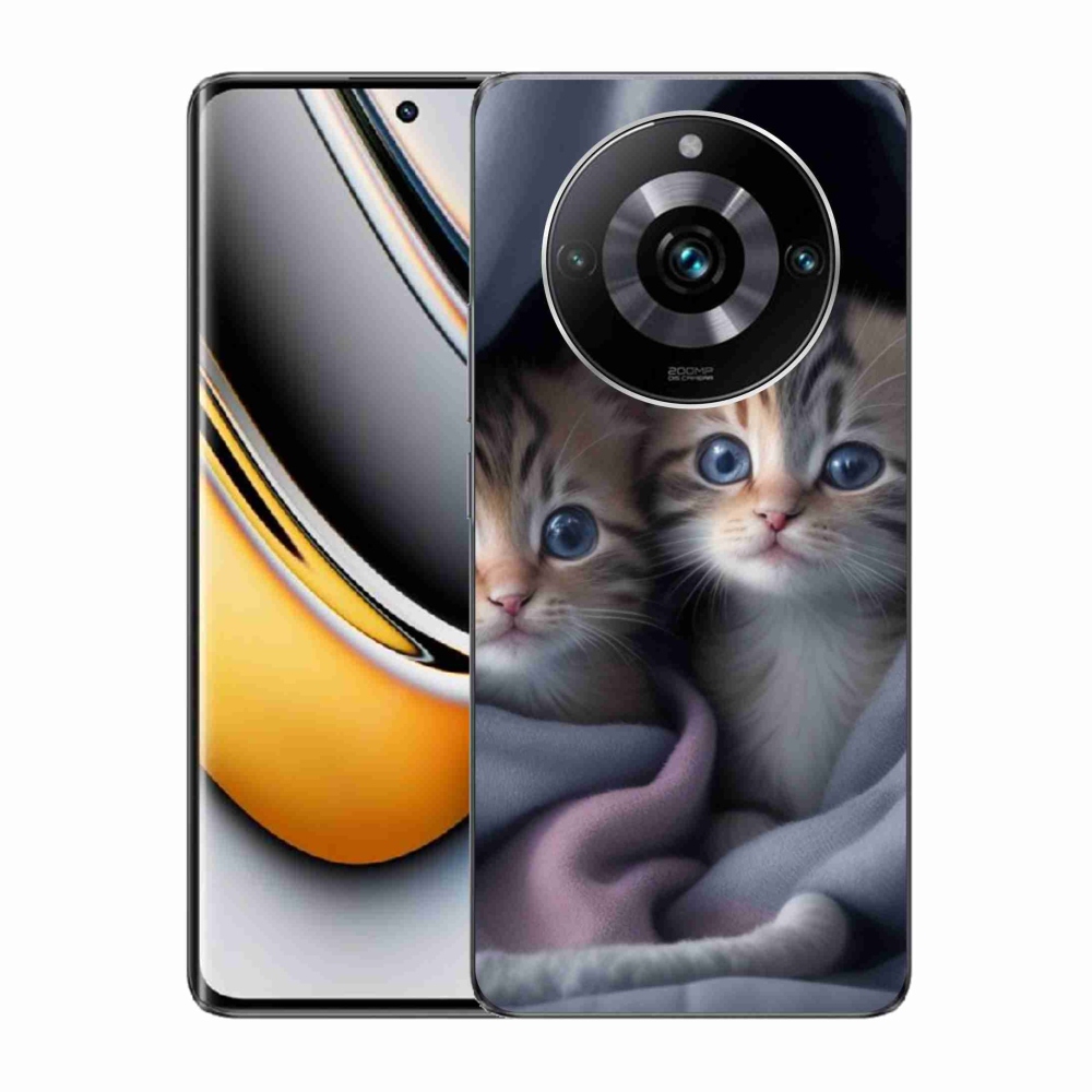mmCase géltok a Realme 11 Pro 5G/11 Pro+ 5G készülékekhez – macska-duó 2