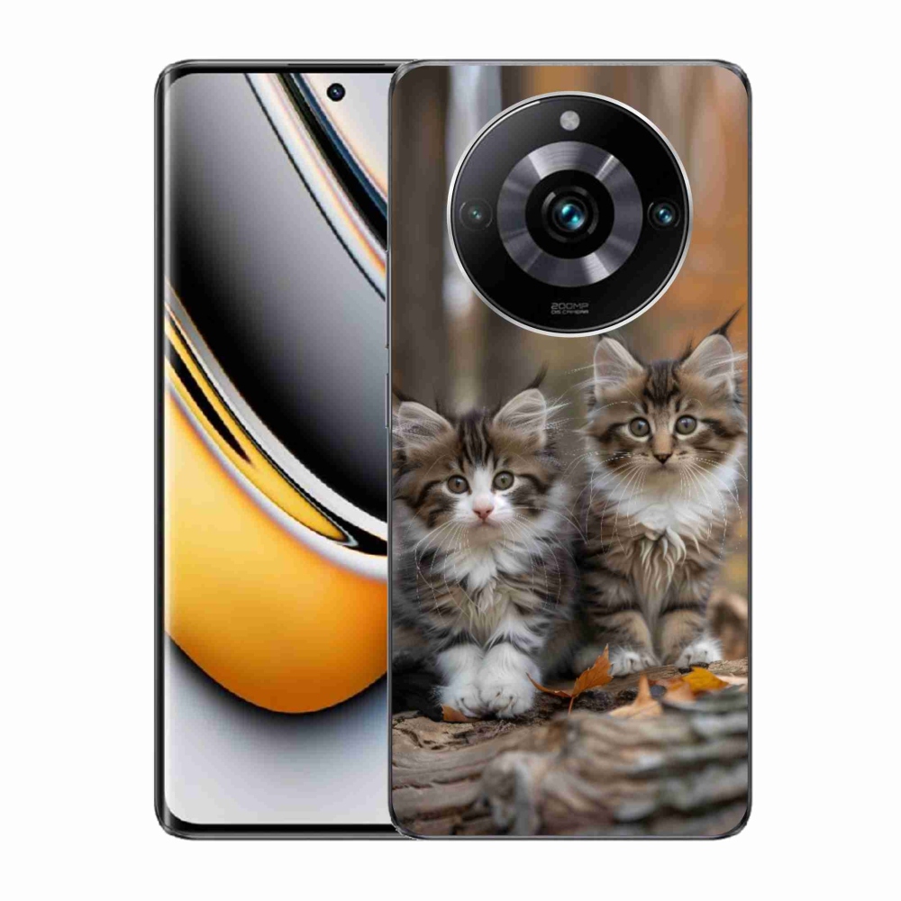 mmCase géltok a Realme 11 Pro 5G/11 Pro+ 5G készülékekhez – macska-duó 3