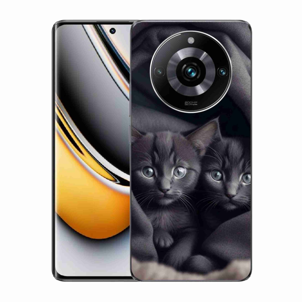 mmCase géltok a Realme 11 Pro 5G/11 Pro+ 5G készülékekhez – macska-duó