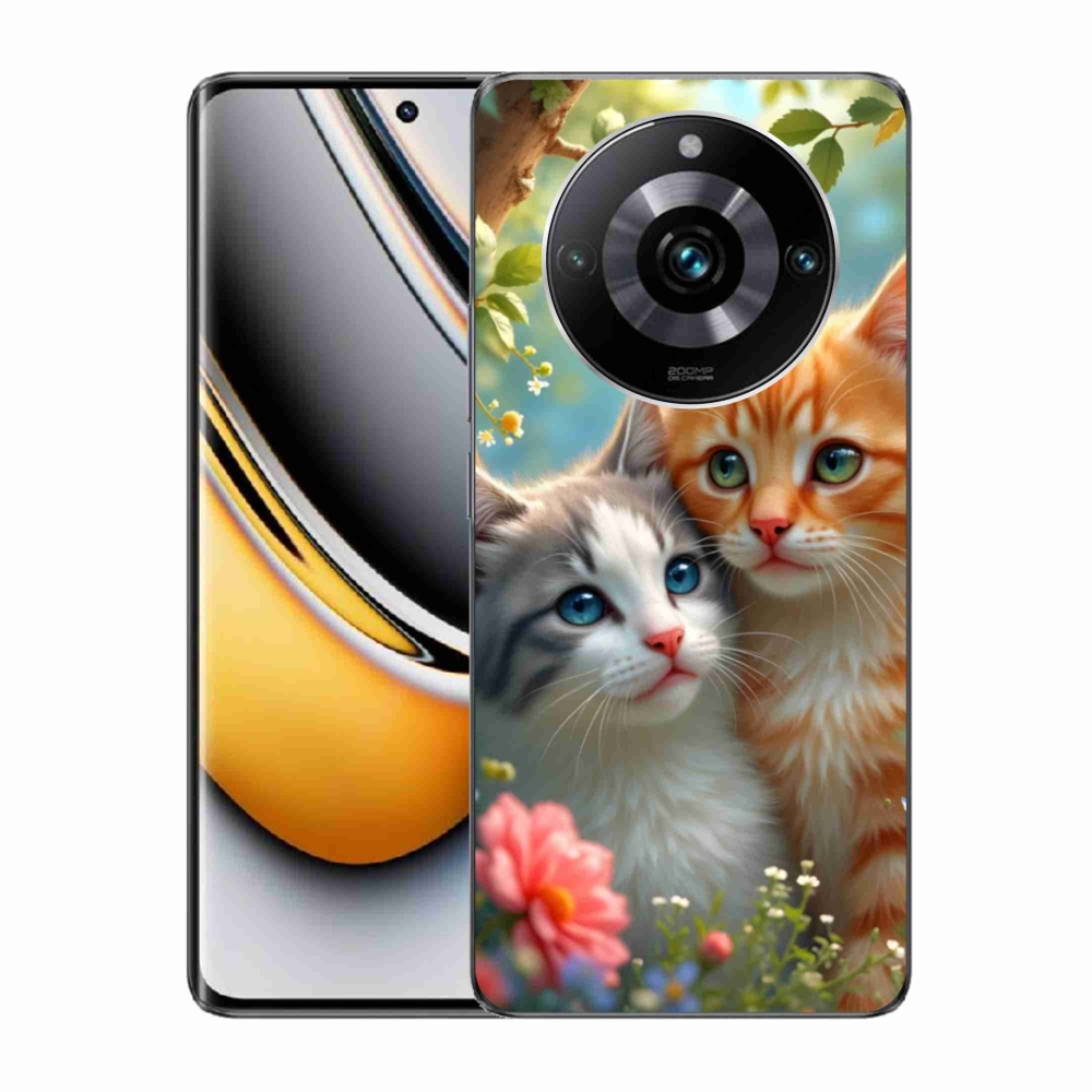 mmCase géltok a Realme 11 Pro 5G/11 Pro+ 5G készülékekhez – Macska szerelem 2