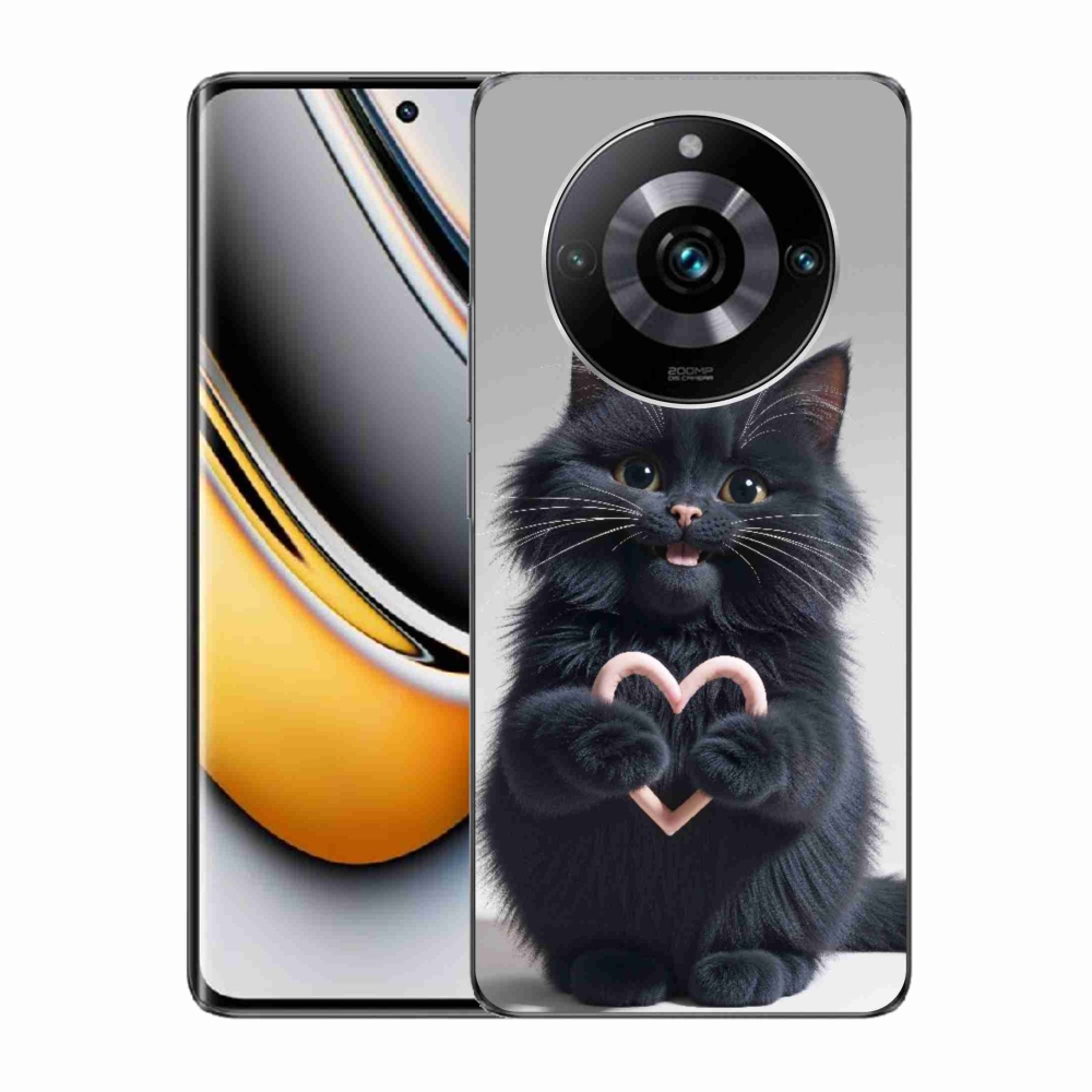 mmCase géltok a Realme 11 Pro 5G/11 Pro+ 5G készülékekhez – macskás szerelem 3