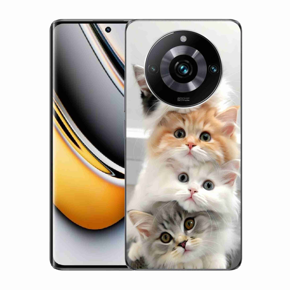 mmCase géltok a Realme 11 Pro 5G/11 Pro+ 5G készülékekhez – macskás csapat