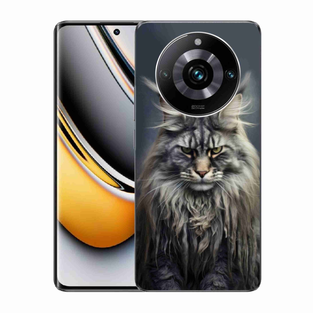 mmCase géltok a Realme 11 Pro 5G/11 Pro+ 5G készülékekhez – macskás mintás 4