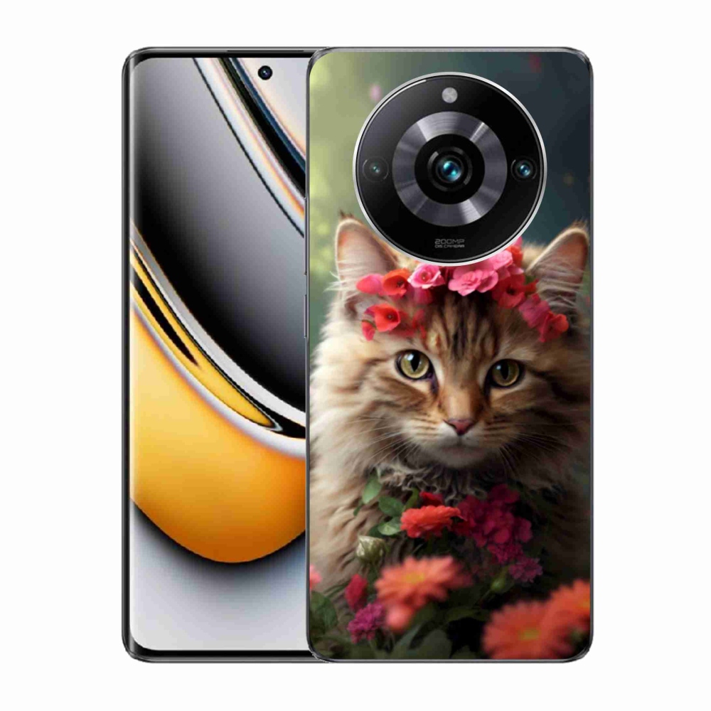mmCase géltok a Realme 11 Pro 5G/11 Pro+ 5G készülékekhez – macska hercegnő