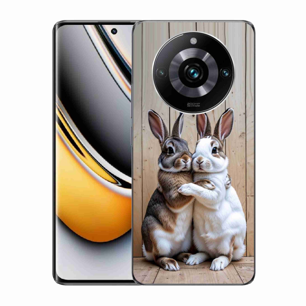 mmCase géltok a Realme 11 Pro 5G/11 Pro+ 5G készülékekhez – nyúlpár