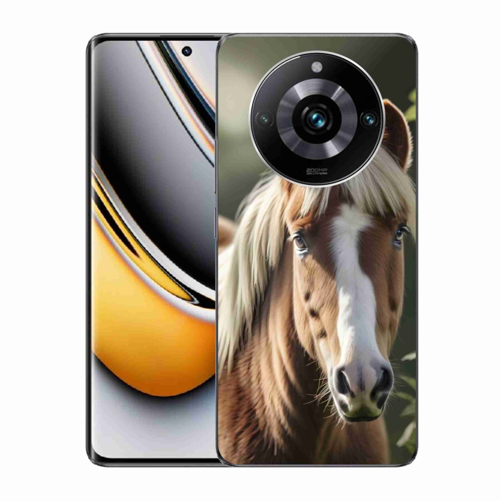 mmCase gél tok a Realme 11 Pro 5G/11 Pro+ 5G készülékekhez – világos sörényű ló