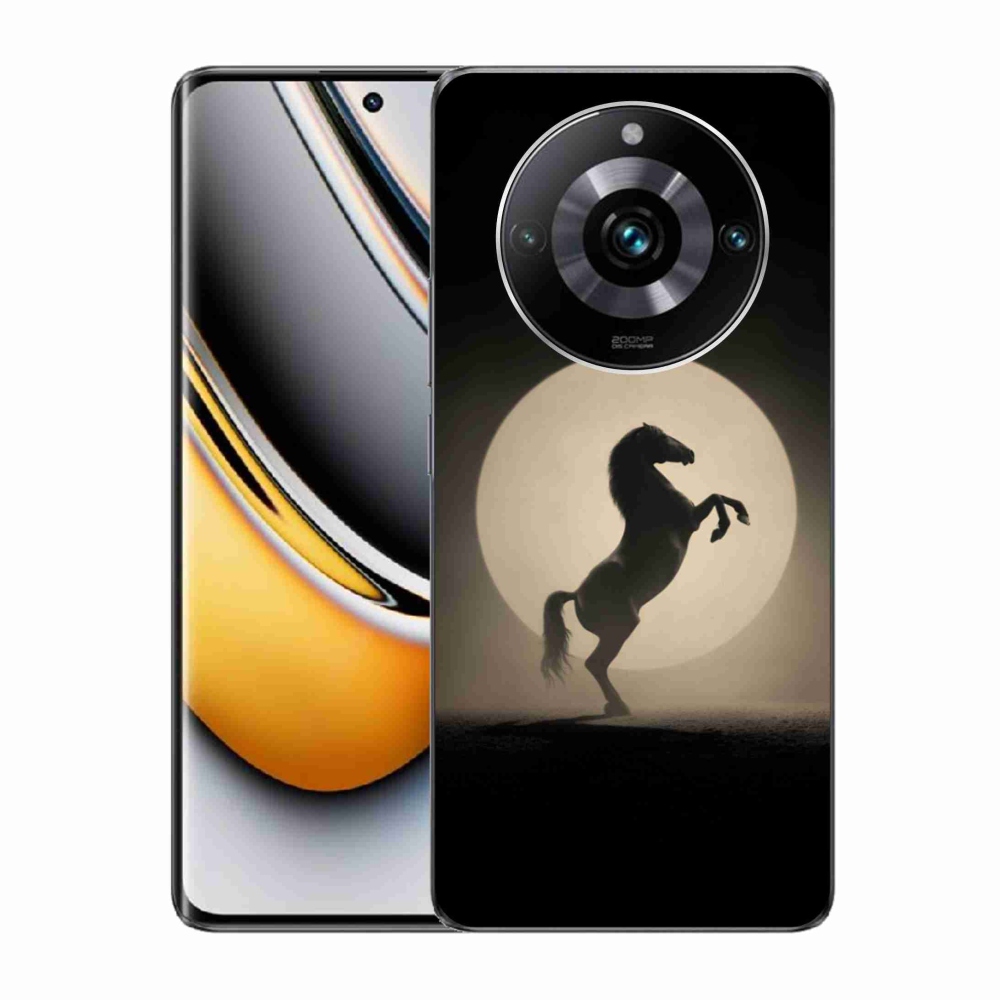 mmCase gél tok a Realme 11 Pro 5G/11 Pro+ 5G készülékekhez – ló sziluettje
