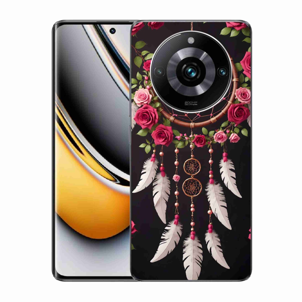 mmCase gél tok a Realme 11 Pro 5G/11 Pro+ 5G készülékekhez – álomfogó rózsákkal