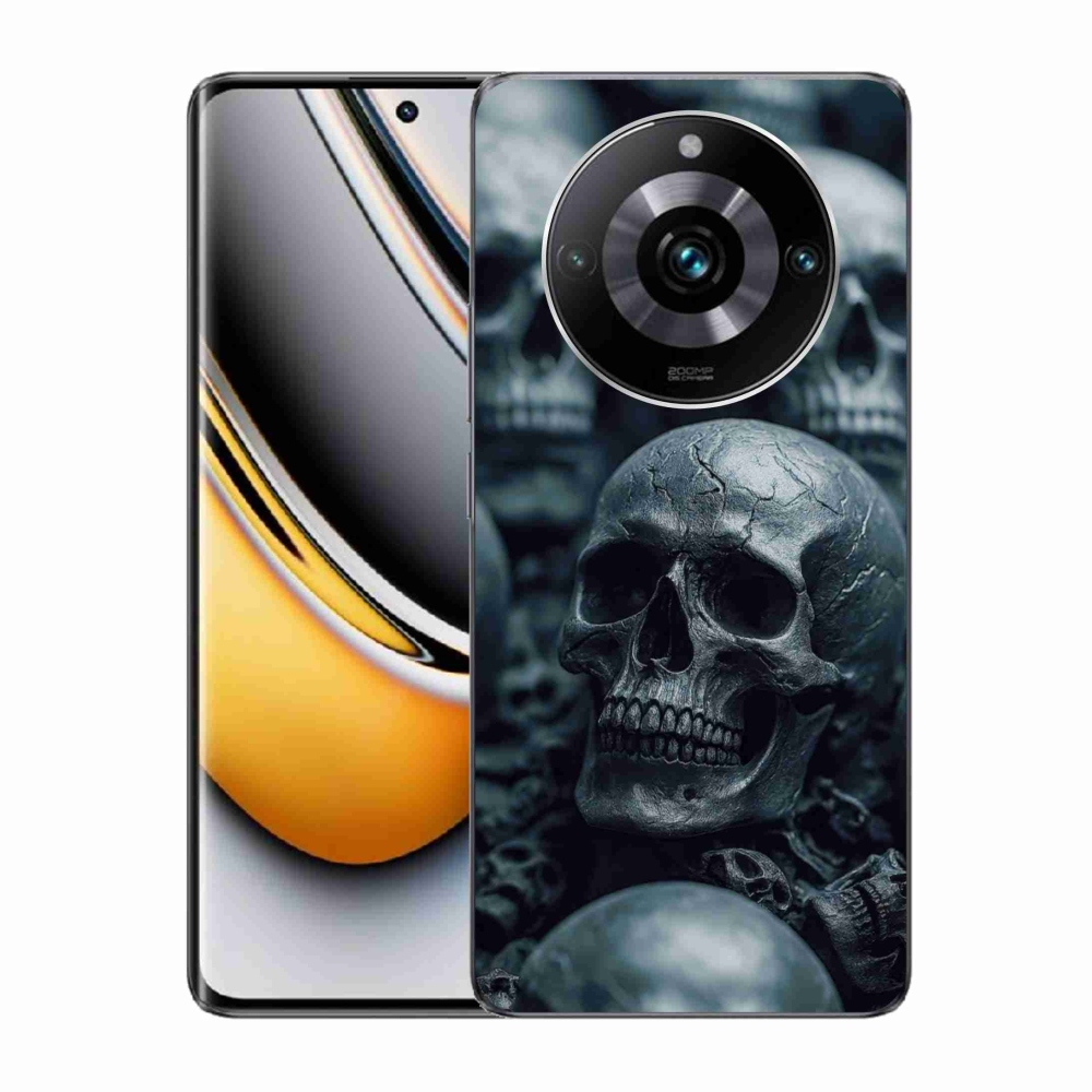mmCase gél tok a Realme 11 Pro 5G/11 Pro+ 5G készülékekhez – koponya 2
