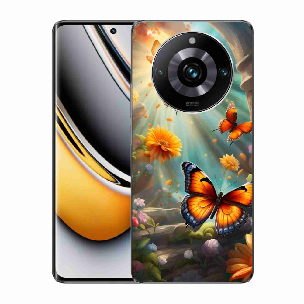 mmCase géltok a Realme 11 Pro 5G/11 Pro+ 5G készülékekhez – Pillangókert 2