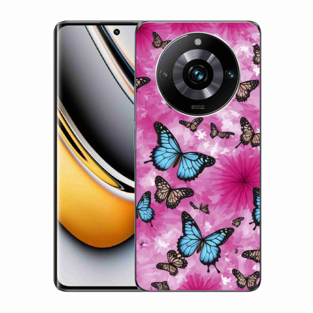 mmCase géltok a Realme 11 Pro 5G/11 Pro+ 5G készülékekhez – pillangókert