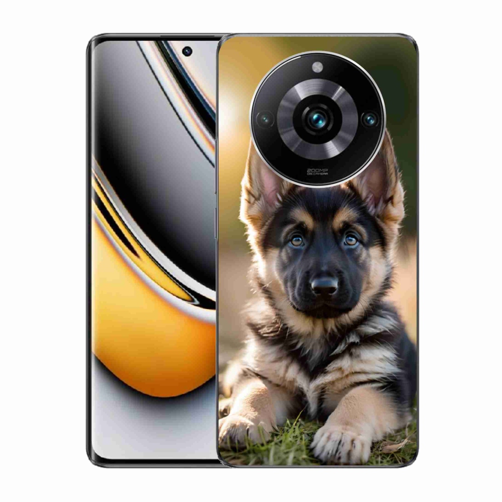 mmCase gél tok a Realme 11 Pro 5G/11 Pro+ 5G készülékhez – német juhászkutya a természetben