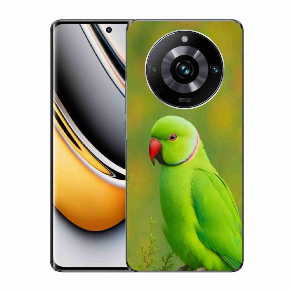 mmCase géltok a Realme 11 Pro 5G/11 Pro+ 5G készülékekhez – alexandri papagáj 2