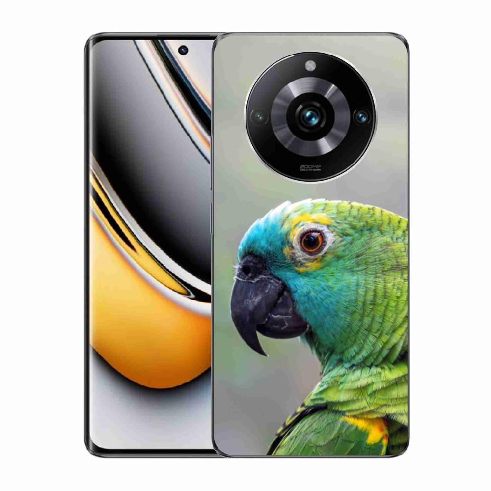 mmCase géltok a Realme 11 Pro 5G/11 Pro+ 5G készülékekhez – amazonasi papagáj