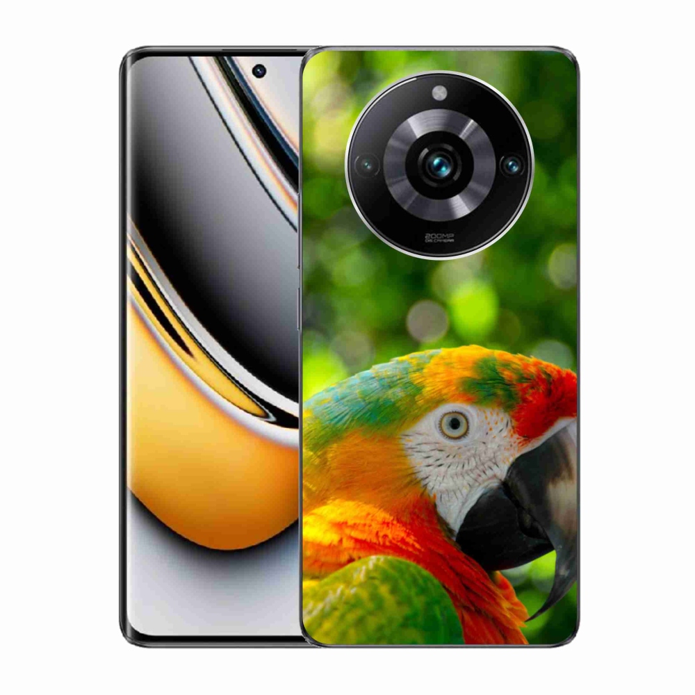 mmCase géltok a Realme 11 Pro 5G/11 Pro+ 5G készülékekhez – ara papagáj 3