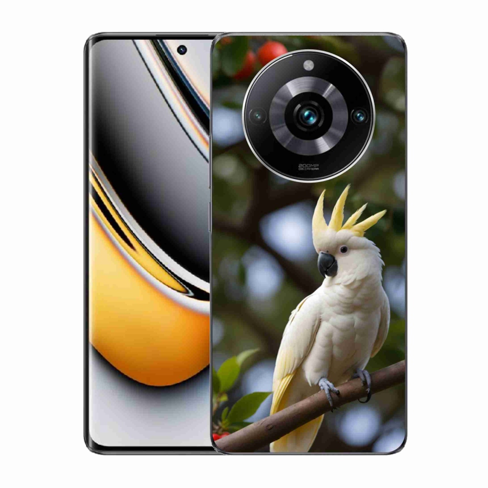mmCase géltok a Realme 11 Pro 5G/11 Pro+ 5G készülékekhez – kakadu papagáj 3