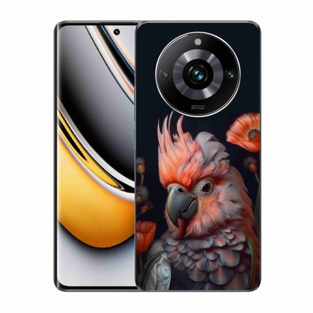 mmCase gél tok a Realme 11 Pro 5G/11 Pro+ 5G készülékekhez – színes kakadu papagáj
