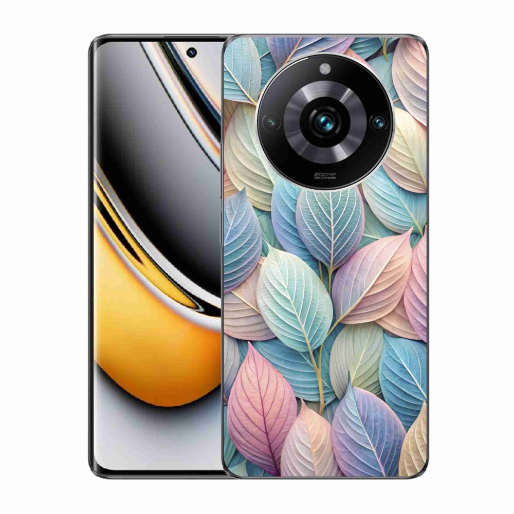 mmCase géltok a Realme 11 Pro 5G/11 Pro+ 5G készülékekhez – pasztell levelek