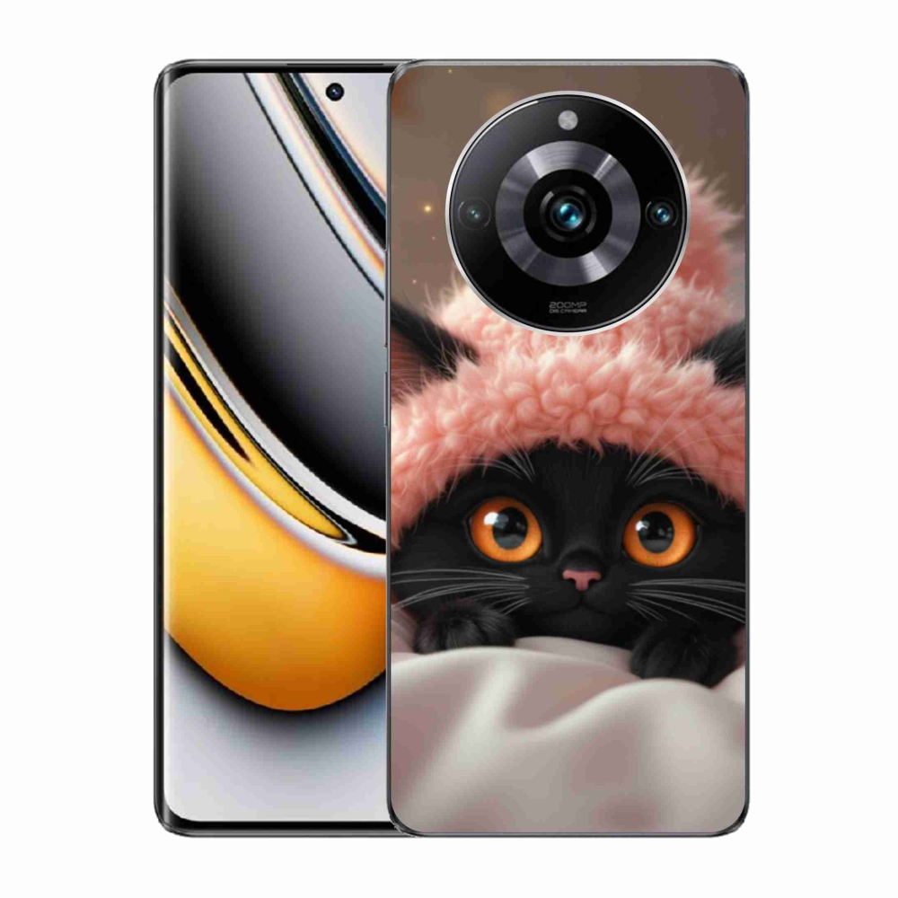 mmCase gél tok a Realme 11 Pro 5G/11 Pro+ 5G készülékekhez – aranyos cica 7
