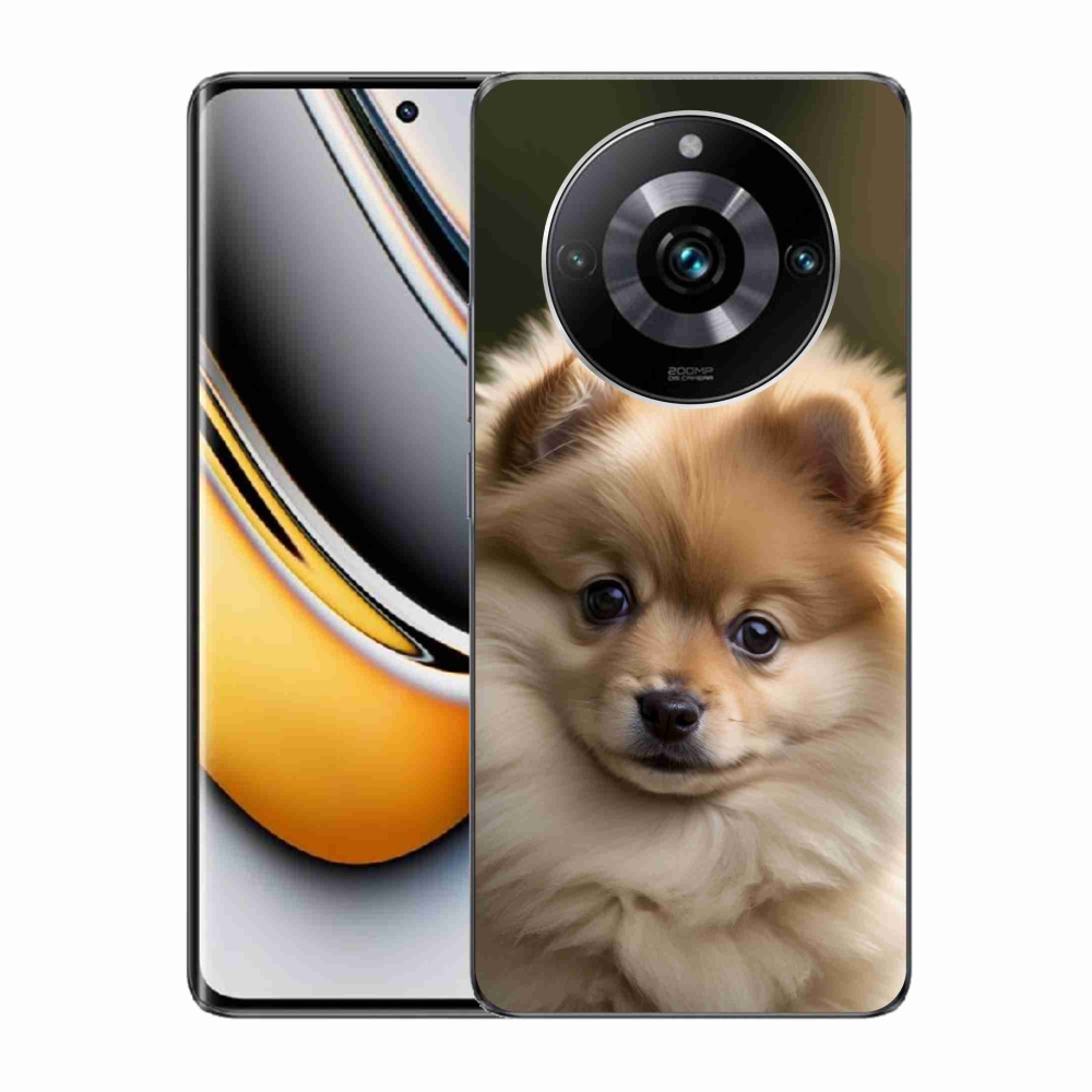 mmCase gél tok a Realme 11 Pro 5G/11 Pro+ 5G készülékekhez – aranyos pomerániai 2