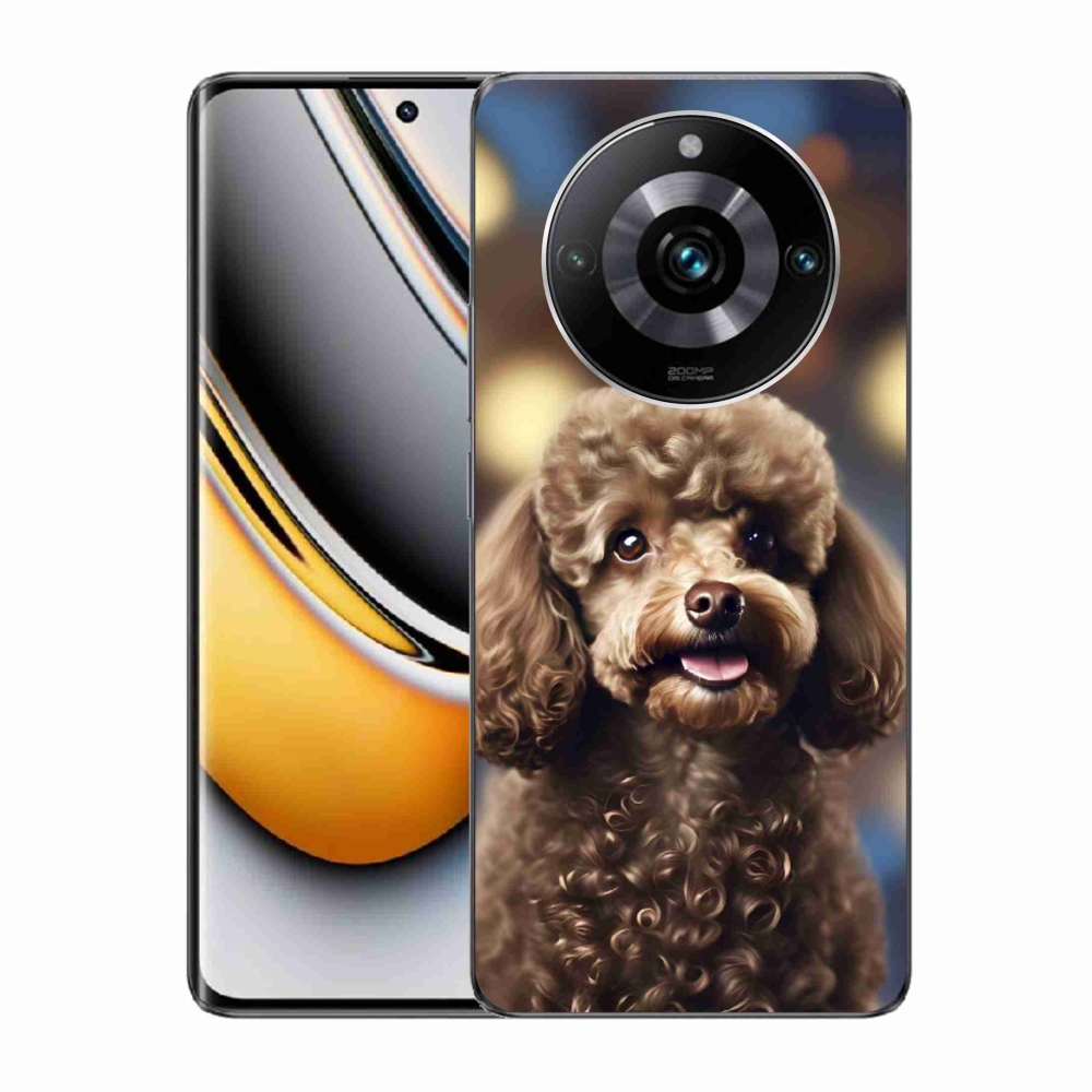 mmCase gél tok a Realme 11 Pro 5G/11 Pro+ 5G készülékekhez – aranyos pudli