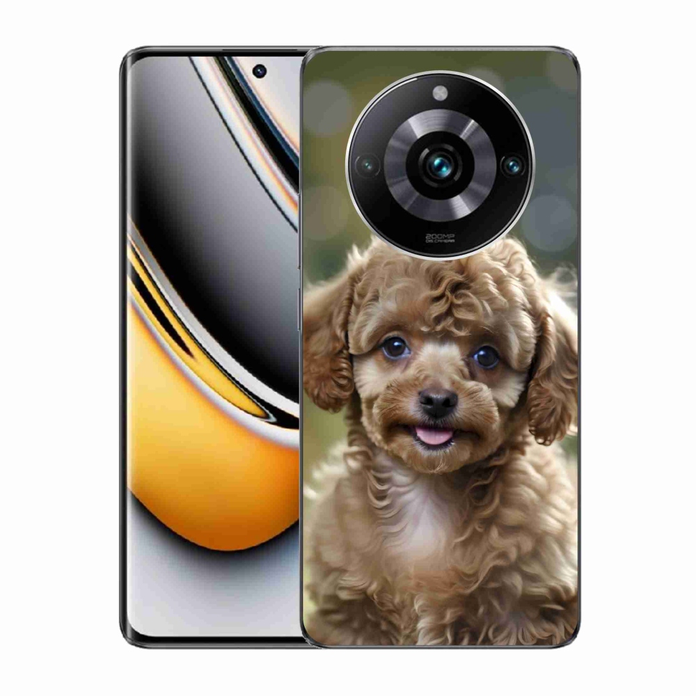 mmCase gél tok a Realme 11 Pro 5G/11 Pro+ 5G készülékekhez – aranyos pudli