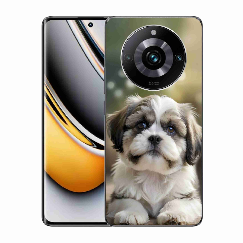 mmCase gél tok a Realme 11 Pro 5G/11 Pro+ 5G készülékekhez – aranyos shih-tzu