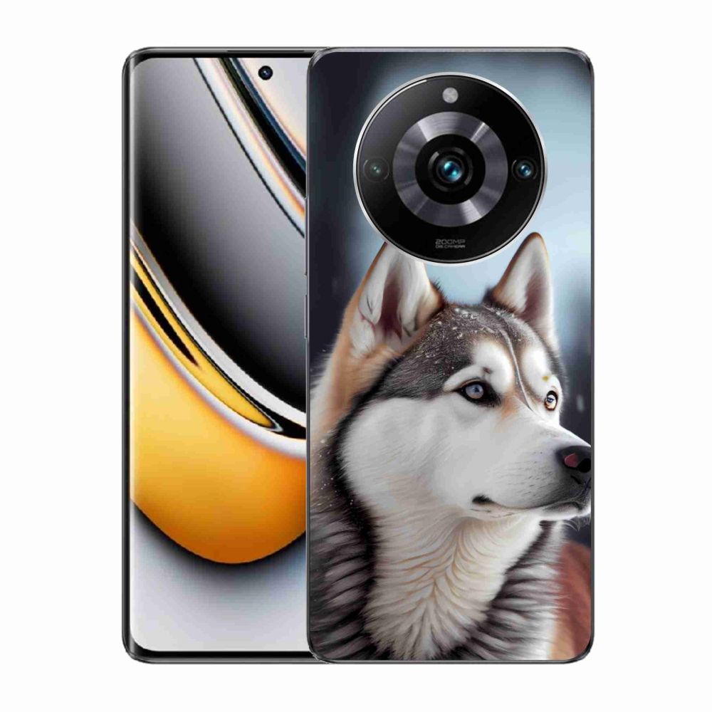 mmCase géltok a Realme 11 Pro 5G/11 Pro+ 5G készülékekhez – szibériai husky