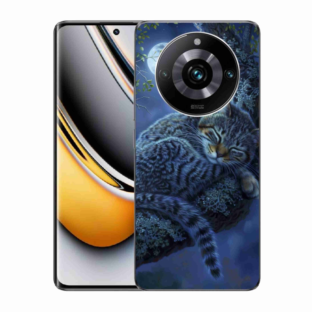 mmCase gél tok a Realme 11 Pro 5G/11 Pro+ 5G készülékekhez – alvó macska