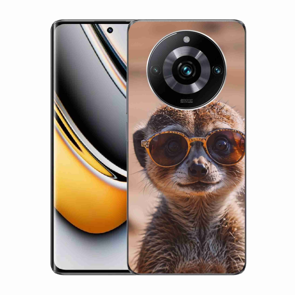 mmCase géltok a Realme 11 Pro 5G/11 Pro+ 5G készülékekhez – stílusos szurikáta