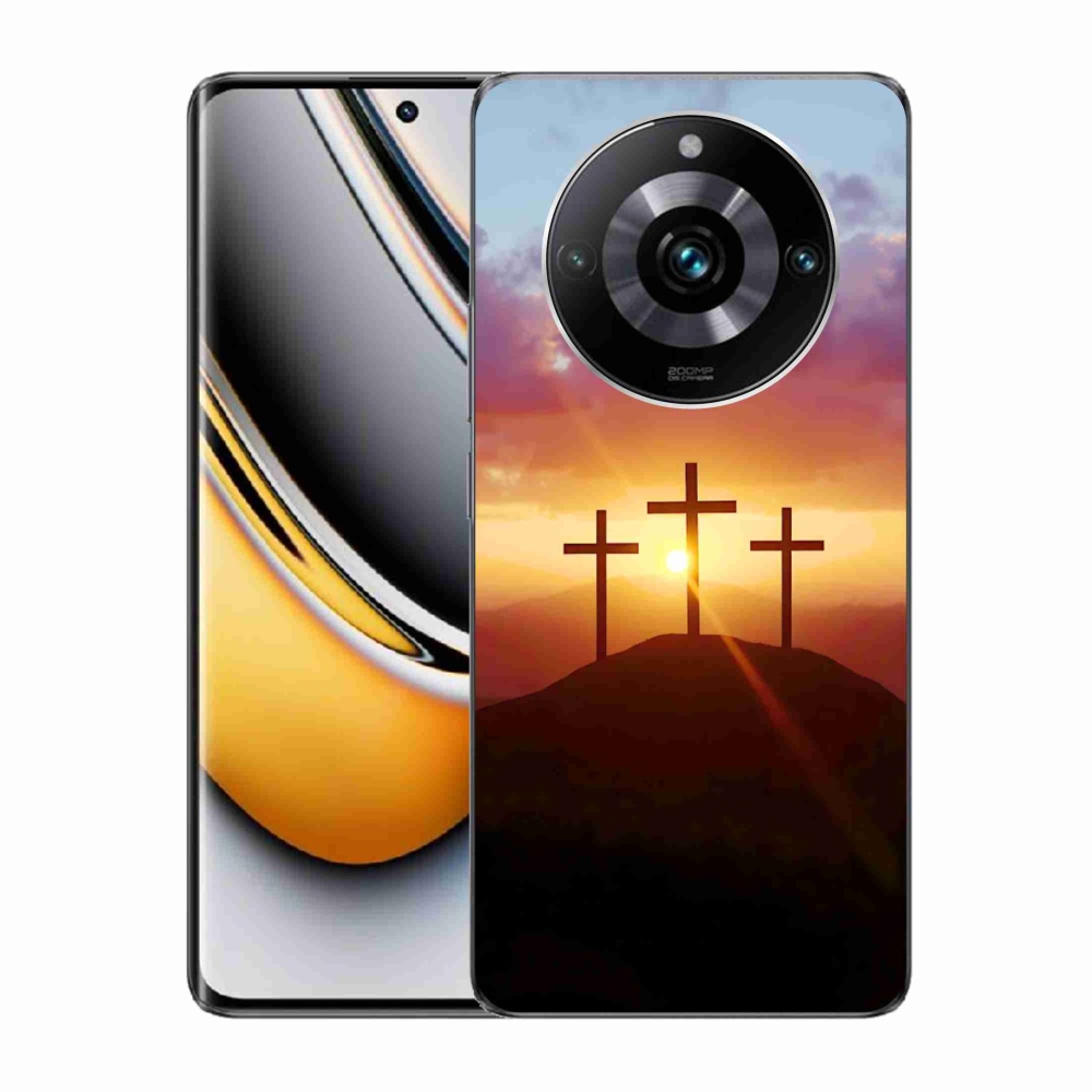 mmCase gél tok a Realme 11 Pro 5G/11 Pro+ 5G készülékekhez – három kereszt