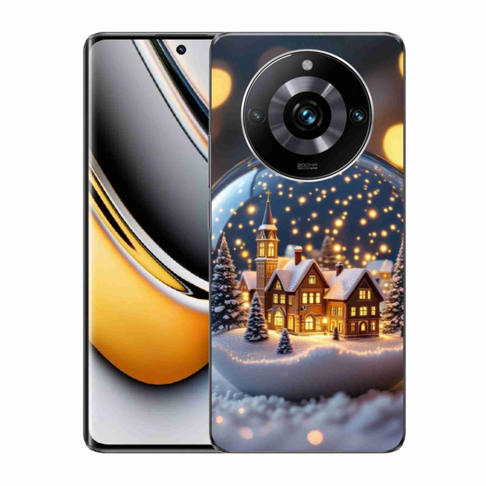 mmCase gél tok a Realme 11 Pro 5G/11 Pro+ 5G készülékekhez – karácsonyi gömb 4