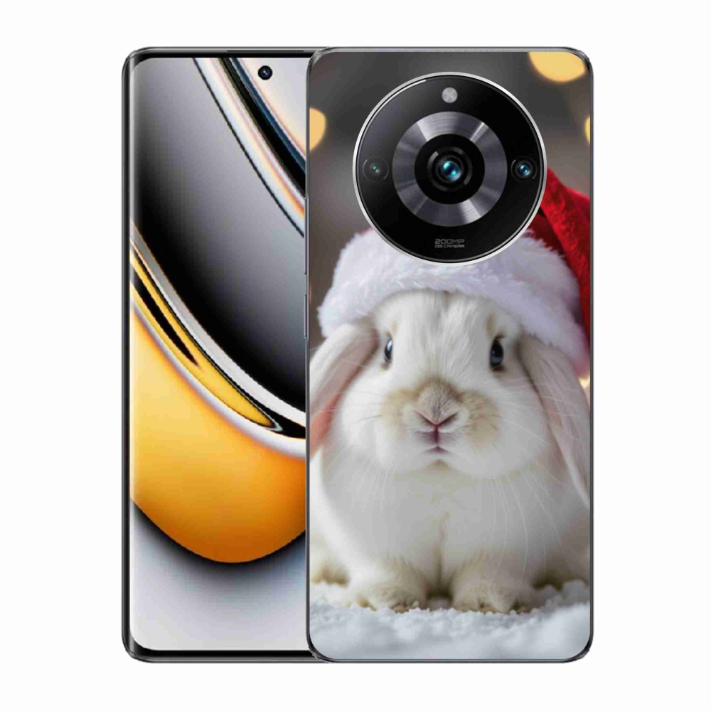 mmCase géltok a Realme 11 Pro 5G/11 Pro+ 5G készülékekhez – karácsonyi nyuszi