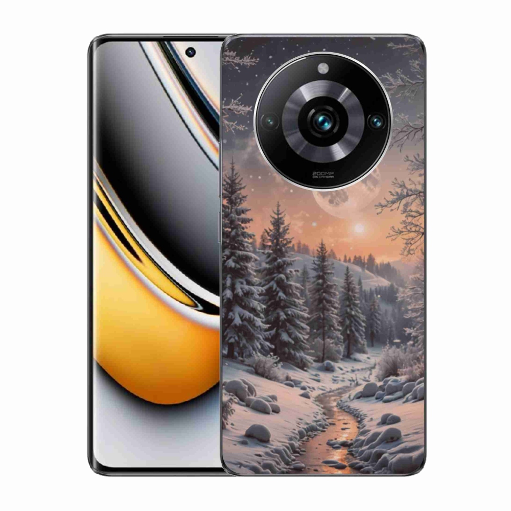 mmCase gél tok a Realme 11 Pro 5G/11 Pro+ 5G készülékekhez – téli táj 2