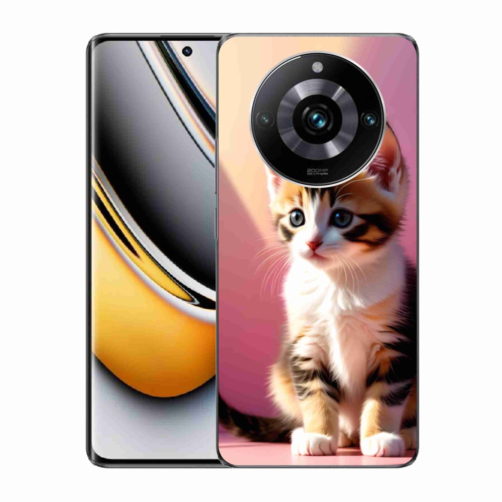 mmCase gél tok a Realme 11 Pro 5G/11 Pro+ 5G készülékekhez – kíváncsi cica 2