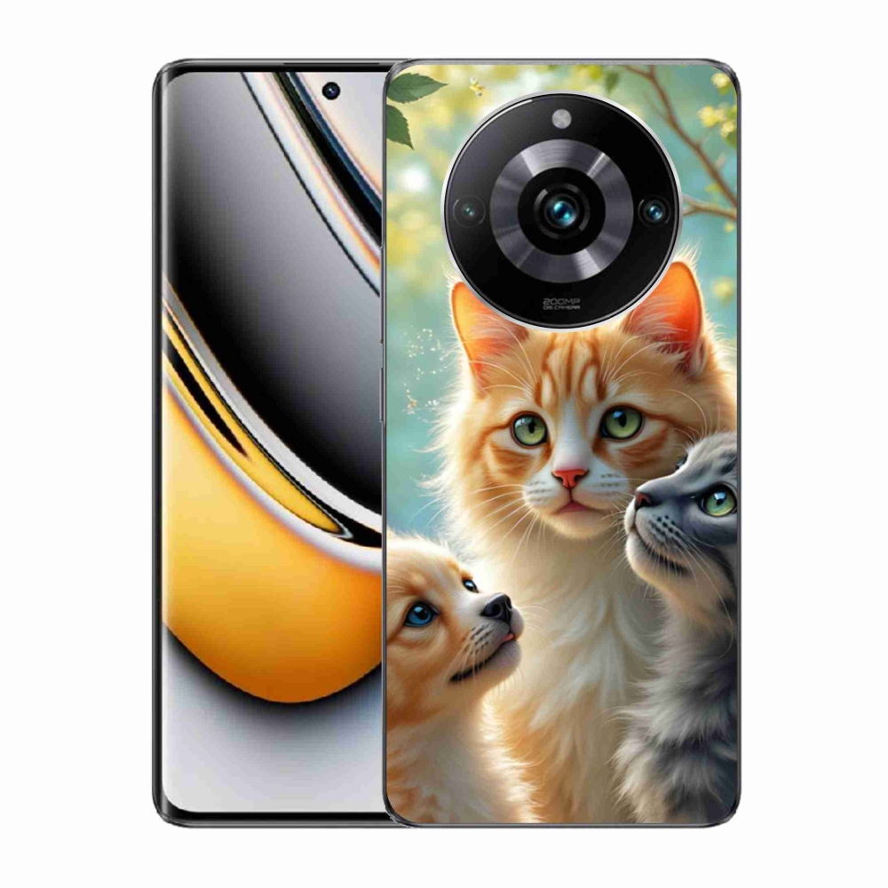 mmCase géltok a Realme 11 Pro 5G/11 Pro+ 5G készülékekhez – Állati barátság 2