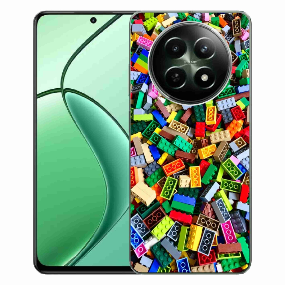 mmCase gél tok a Realme 12 5G/12x 5G készülékhez – színes építőelemek