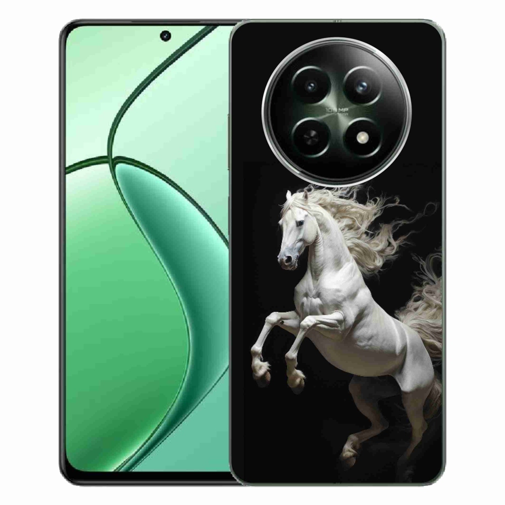 mmCase gél tok a Realme 12 5G/12x 5G készülékhez – fehér ló 4