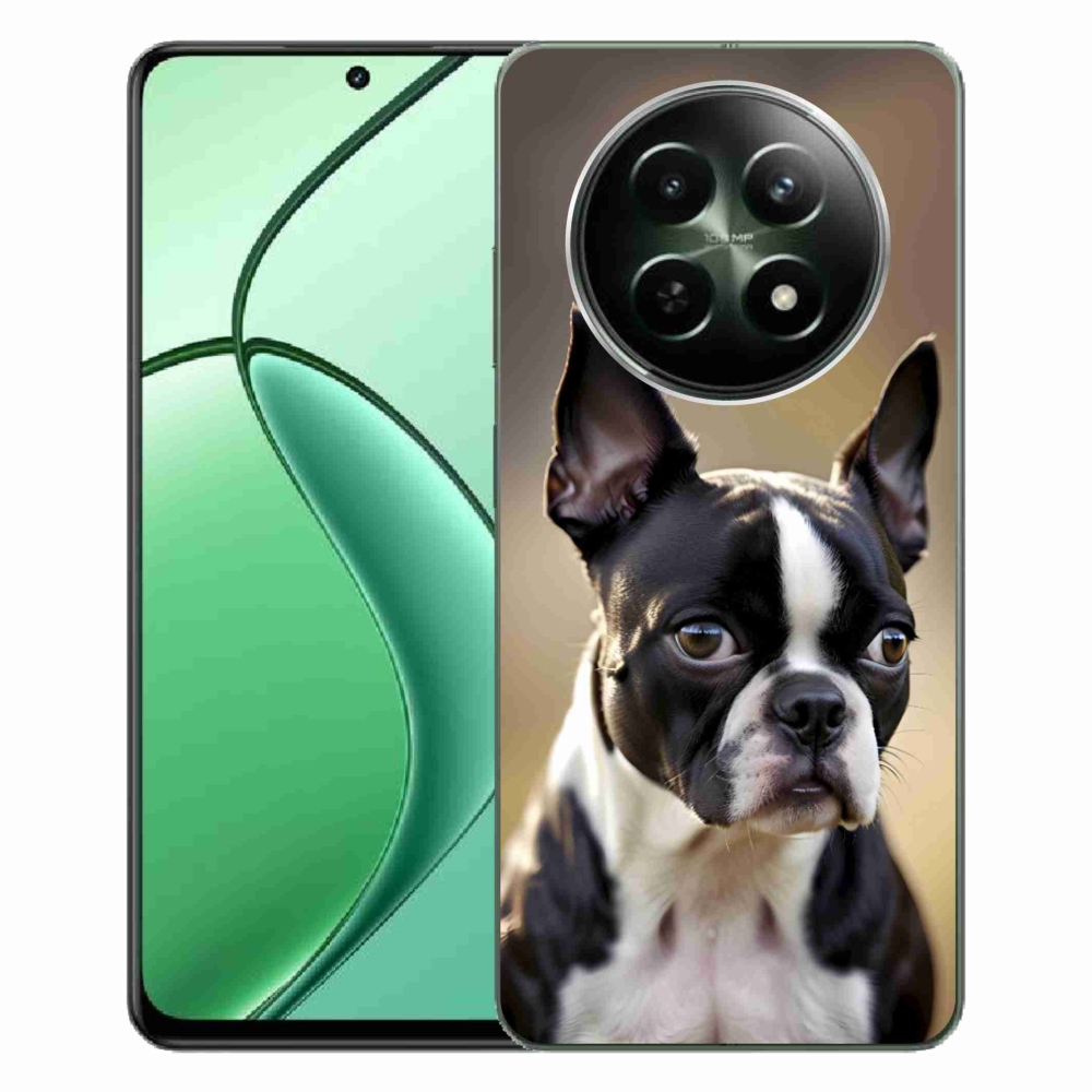 mmCase gél tok a Realme 12 5G/12x 5G készülékhez – bostoni terrier