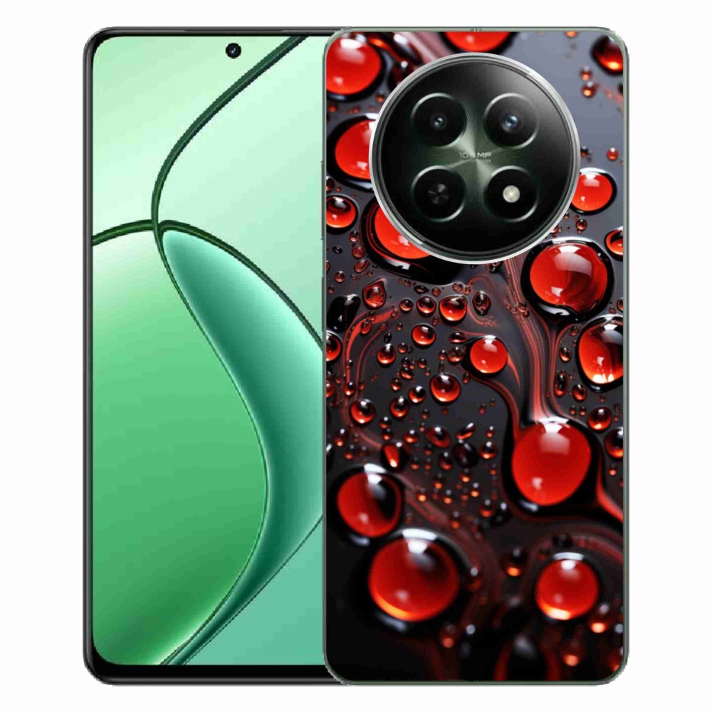 mmCase gél tok a Realme 12 5G/12x 5G készülékhez – piros cseppek 2