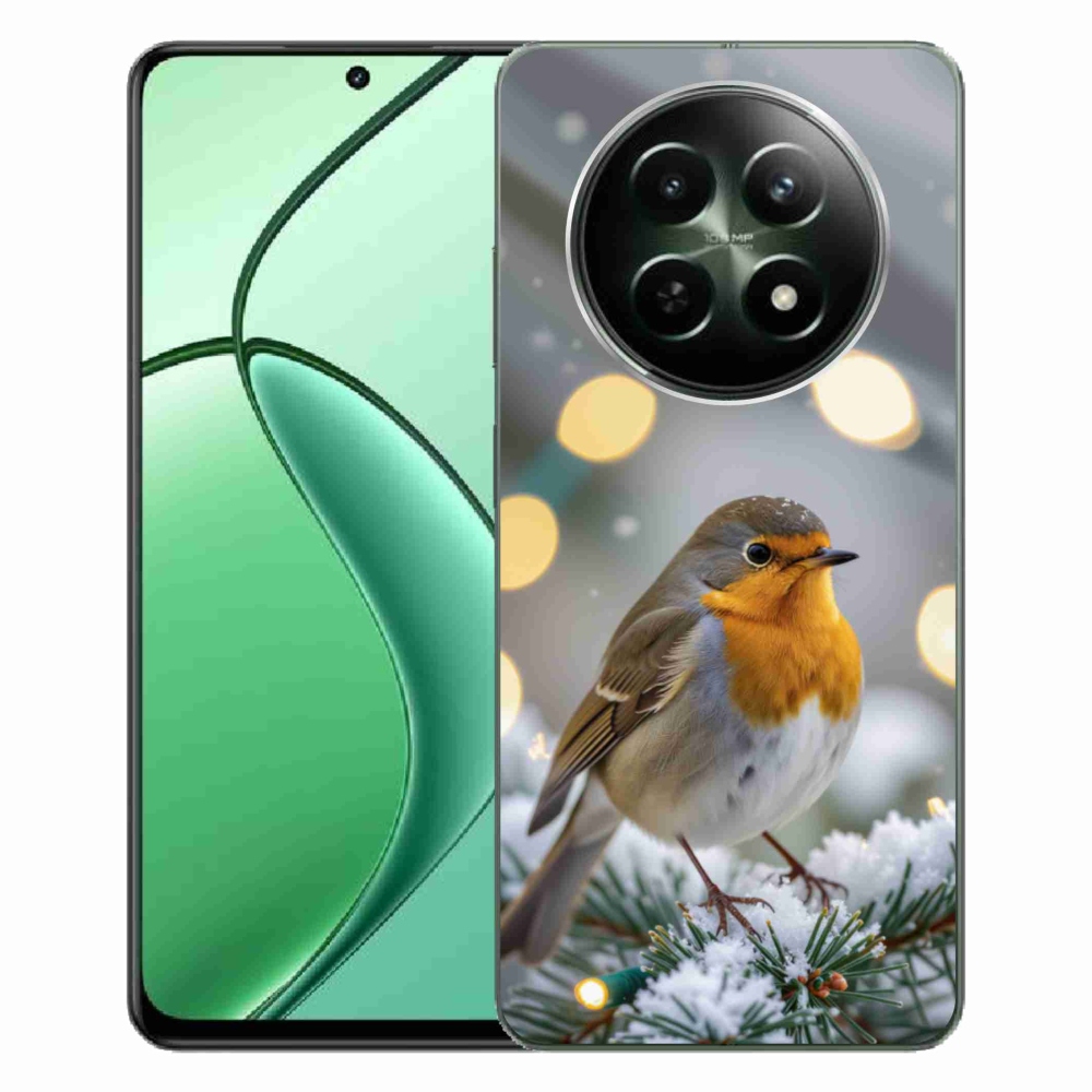mmCase gél tok a Realme 12 5G/12x 5G készülékhez – téli piros