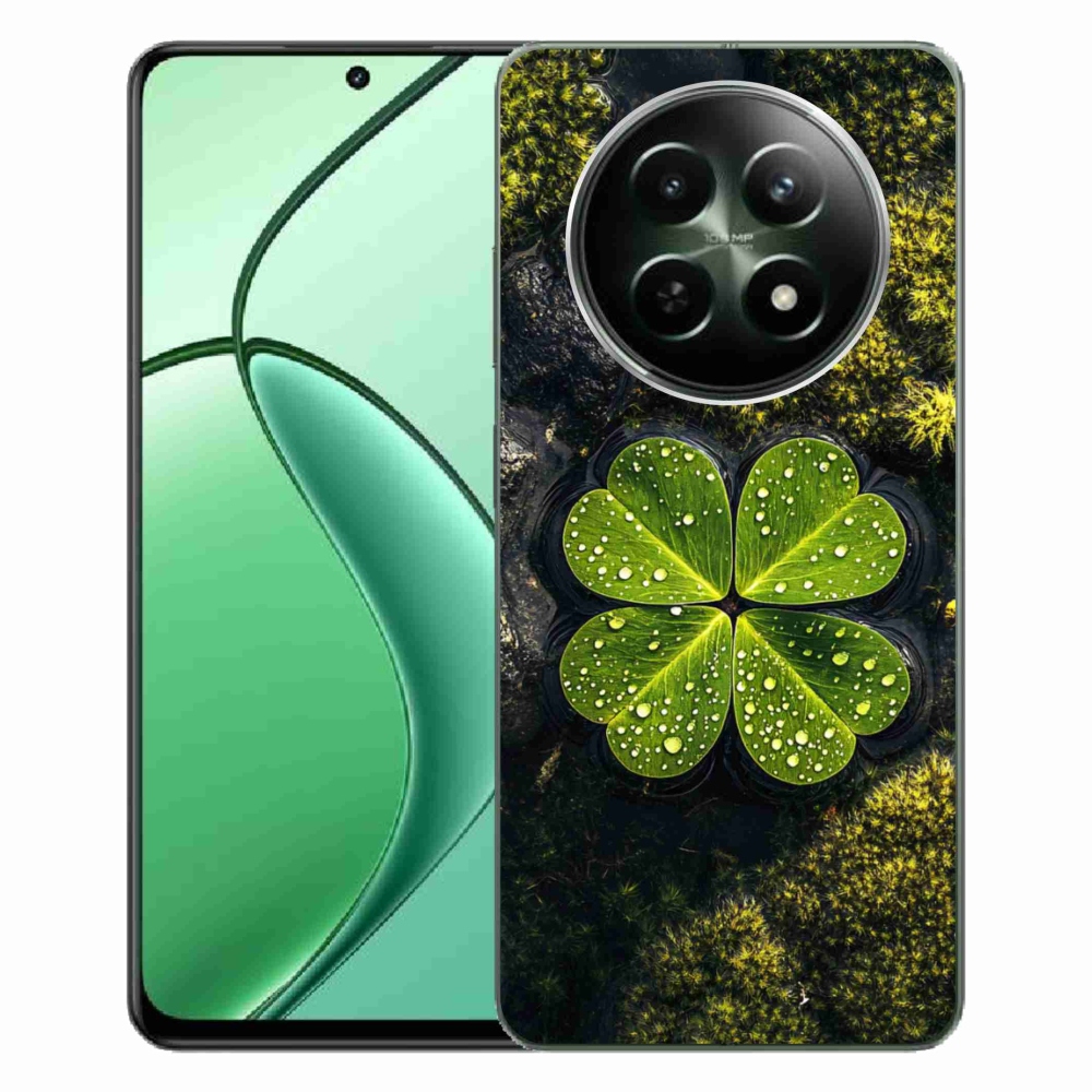 mmCase gél tok a Realme 12 5G/12x 5G készülékhez – négylevelű lóhere
