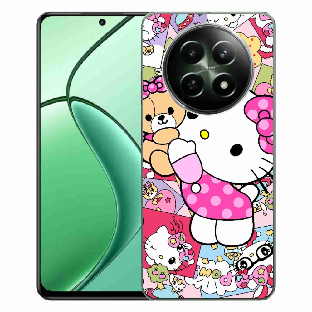 mmCase gél tok a Realme 12 5G/12x 5G készülékhez – aranyos cica