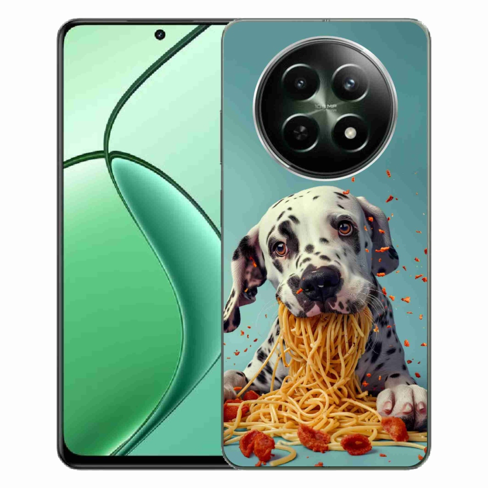mmCase gél tok a Realme 12 5G/12x 5G-hez – dalmát és spagetti