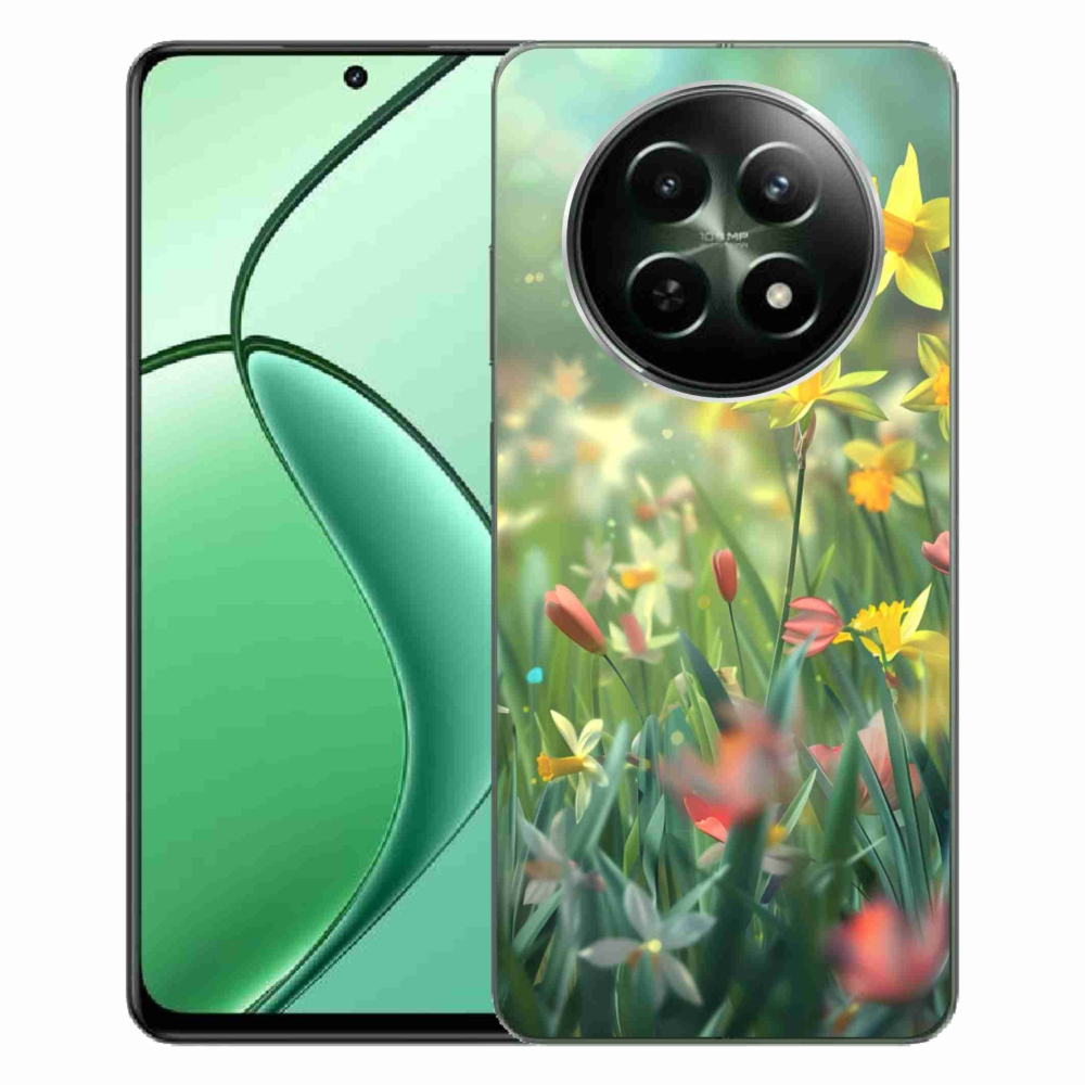mmCase gél tok a Realme 12 5G/12x 5G készülékhez – tavaszi virágok