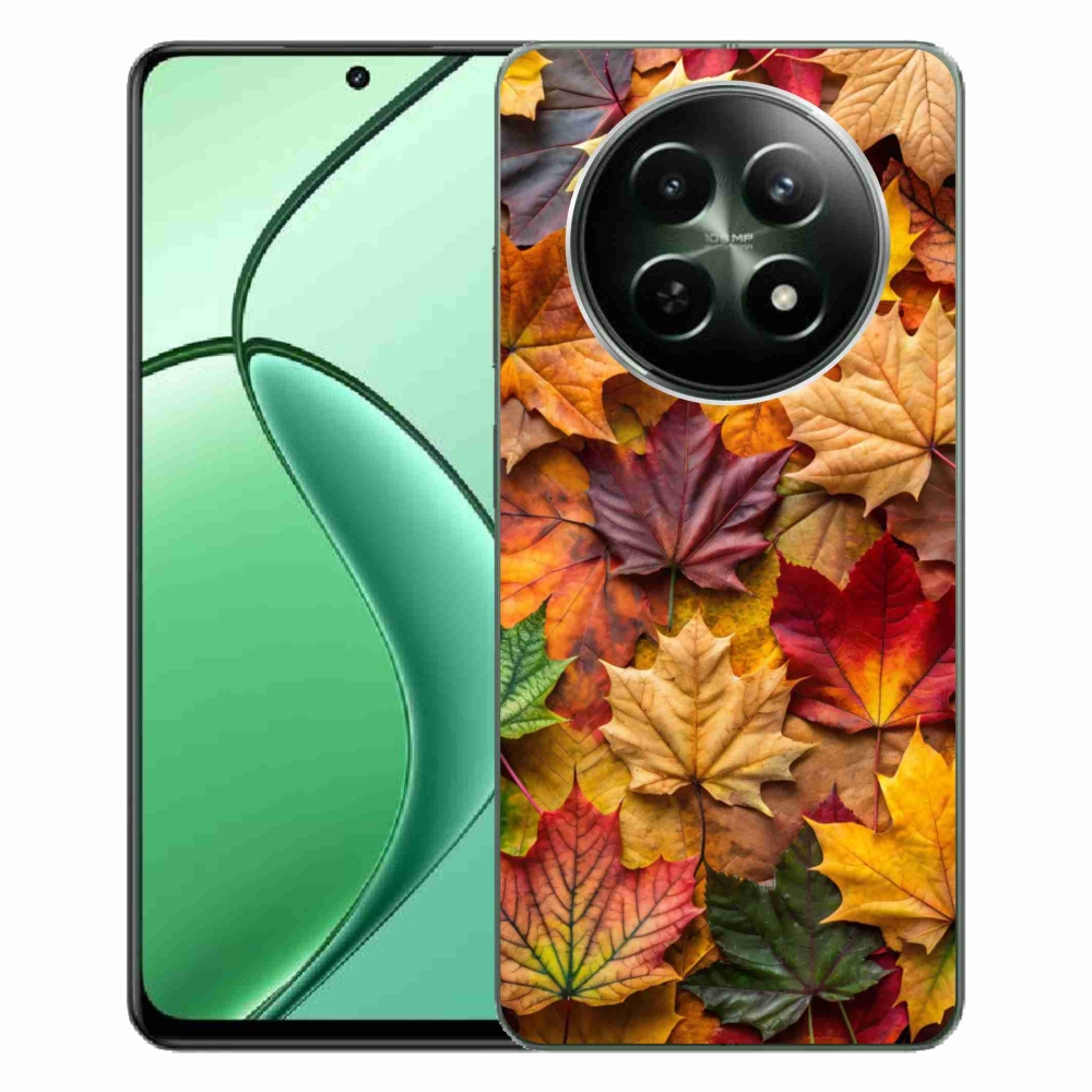 mmCase gél tok a Realme 12 5G/12x 5G készülékhez – juharlevelek 2