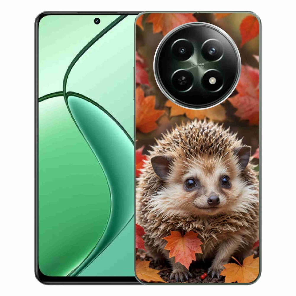 mmCase gél tok a Realme 12 5G/12x 5G-hez – sün a levelek között